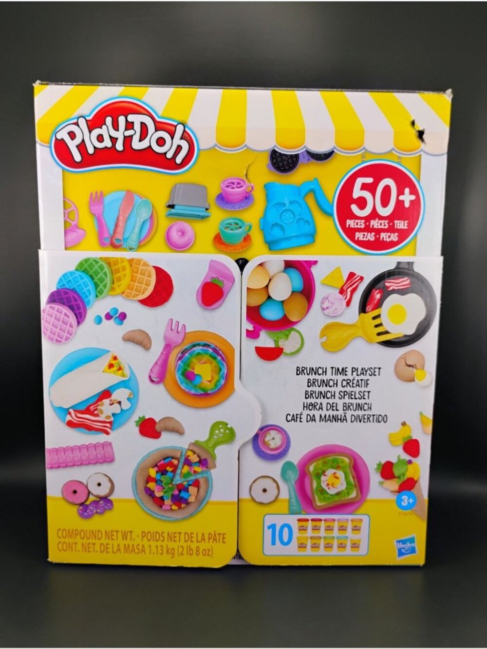 Play-Doh Brunch Time Playset With 50+ Pieces & 10 Colors